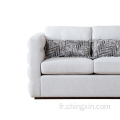 Ensembles de canapés de coupe modernes en tissu Sofa Loveseats Meubles